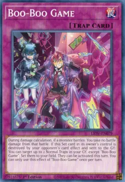 Yu-Gi-Oh! Boo-Boo Game 1st Ed. LIOV-EN079 Common NM/LP x1 - Image 1