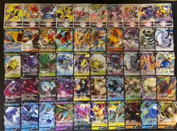 100 ex V Vstar RR RRR Holo Full Arts Lot Set Pokemon Japanese Cards T684 - Image 2
