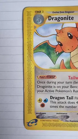 Pokemon TCG Dragonite Expedition Card 43/165 Non-Holo Rare - Image 3