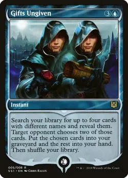 Gifts Ungiven - Foil Signature Spellbooks LP MTG - Image 1