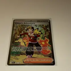 The Pokemon Company Ethan's Adventure 236/182 Sv10 UR Full Art Holo EN 2025 - Image 5