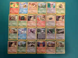 Pokemon Ruby & Sapphire & e-Reader Lot 24 Cards – 2 Rares – Vintage 2003 – NM-MP - Image 1