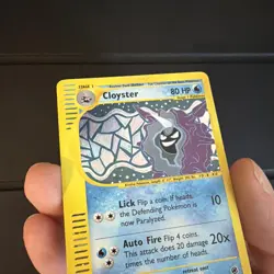 Cloyster 8/165 Holo Rare - Pokemon Expedition Base Set 2002 - Vintage E-Reader - Image 3