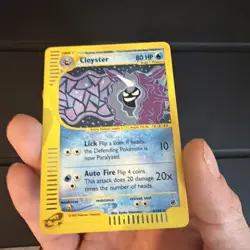 Cloyster 8/165 Holo Rare - Pokemon Expedition Base Set 2002 - Vintage E-Reader - Image 5