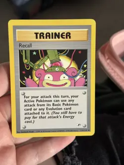 Pokemon TCG Recall Gym Heroes Uncommon Trainer 116/132 2000 Excellent - Image 1