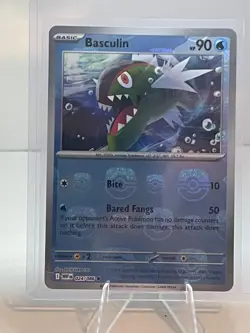 Basculin (Master Ball Pattern) 024/086 Common White Flare Holo Near Mint - Image 1