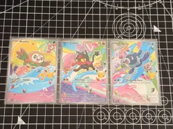 Pokemon TCG First Partner Illustration Collection Series 1 Gen 7 - SET OF 3 - Image 1
