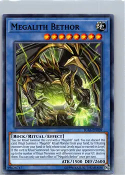 Megalith Bethor IGAS-EN039 Common Unlimited NM - Image 1