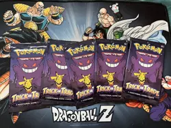 Pokemon TCG Halloween Trick or Trade Booster Bundle Lot Of 5 packs with BONUS - Image 1