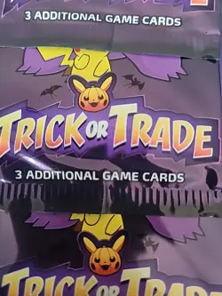 Pokemon!!!!TCG Halloween Trick or Trade Booster Bundle Lot of 16 mini Packs - Image 2