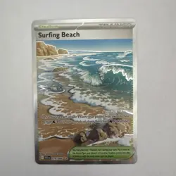 Pokemon TCG Chaos Rising Surfing Beach Full Art Trainer 114/086 - Near Mint - Image 1