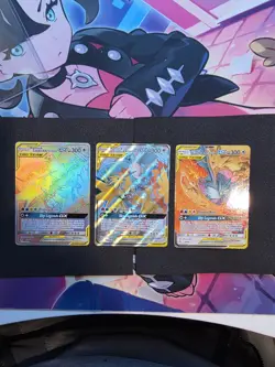 Pokemon Moltres & Zapdos & Articuno GX Hidden Fates Card 44/68 69/68 66/68 NM - Image 1