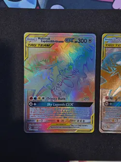 Pokemon Moltres & Zapdos & Articuno GX Hidden Fates Card 44/68 69/68 66/68 NM - Image 2
