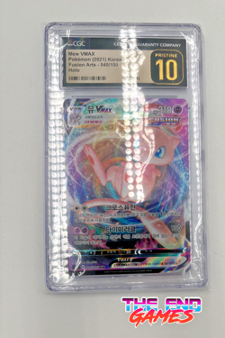 CGC 10 Pristine Mew VMAX 054/172 VSTAR Universe s12a Pokemon Card Korean - Image 1