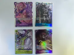 One Piece TCG SUPER RARE lot of 11 SR FOIL CARDS English One Piece Lot - Image 3