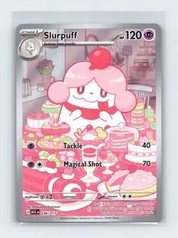 NM Slurpuff 236/217 Ascended Heroes Illustration Rare Pokemon Card - Image 1