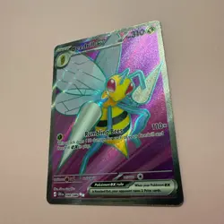 Beedrill Ex 098/086 NM Full Art Ultra Rare Chaos Rising Pokemon Card English TCG - Image 5