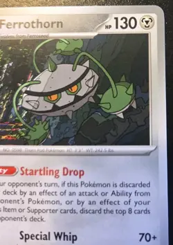 Ferrothorn 063/086 Uncommon Mega Evolution: Chaos Rising Pokemon TCG - Image 3