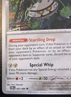 Ferrothorn 063/086 Uncommon Mega Evolution: Chaos Rising Pokemon TCG - Image 4
