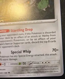 Ferrothorn 063/086 Uncommon Mega Evolution: Chaos Rising Pokemon TCG - Image 5