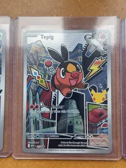 First Partner Illustration Series 2 Gen 5 Set Unova Tepig Snivy Oshawott - Image 4