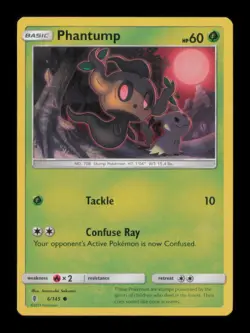 PHANTUMP COMMON 6/145 MP POKEMON - Image 1