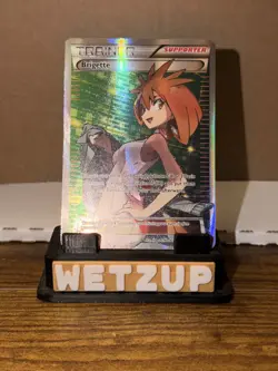 Brigette Full Art - Holo 161/162 Ultra Rare Pokemon XY - BREAKthrough NM - Image 1