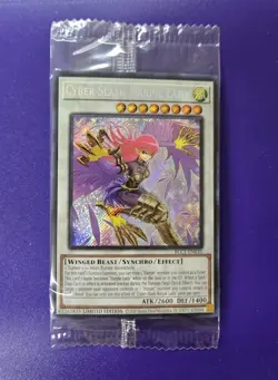 *SEALED* Cyber Slash Harpie Lady Secret 1st Edition BLC1-EN010 NM Yugioh - Image 1