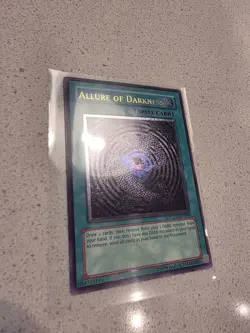 Yu-Gi-Oh! 1x Allure of Darkness PTDN-EN084 Ultimate Rare Near Mint - Image 1