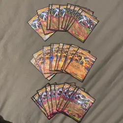 Pokemon TCG Mega Charizard MEP 029 & 030 & Charizard 013/094 X10 Cards Of Each - Image 1