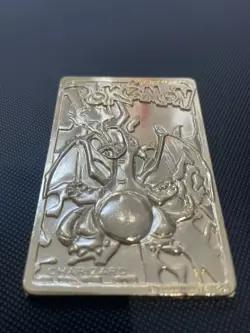 ✨Vintage Pokemon 23K Gold Plated Cards Charizard Pikachu Mewtwo Set 1999 W/COA✨ - Image 4