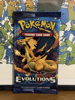 Pokemon TCG XY Evolutions Sealed Booster Pack 10 Cards English Charizard - Image 3