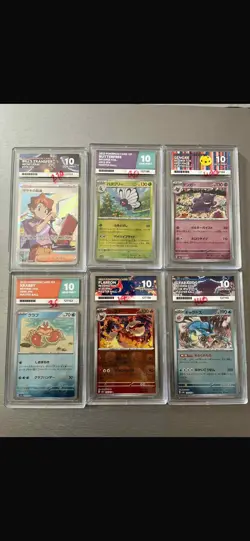 Pokemon TCG 22 Graded Japanese Holo Cards Lot, PSA Autograph Charizard - Image 3