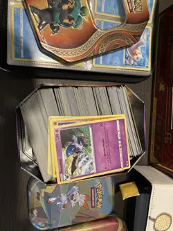 Pokemon Bundle Folders + Tins + Charizare Ex + 400 More Cards Charizard Display - Image 5
