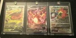 Pokemon Charizard UPC Promo Cards SWSH260, 261, and 262 - Image 1