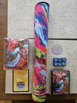 Pokemon tcg mega charizard accessories (no cards, box or promos) - Image 2