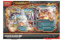 Pokemon TCG: Charizard ex Special Collection (1 Foil Promo Card, 2 Foil Cards, - Image 1
