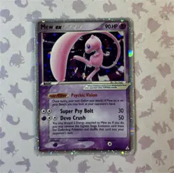 Mew ex 100/110 Holon Phantoms 2006 - **SWIRL** -See photos- - Image 1