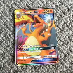 Charizard GX 9/68 Hidden Fates Ultra Rare Full Art Holo EN 2019 250HP - Image 1