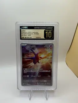 Latios 070/064 AR CGC 10 Pristine Paradise Dragona sv7a Pokemon Card - Image 1