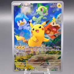 Pikachu 027 Promo SV: Scarlet & Violet Promo Cards Pokemon TCG NM - Image 1