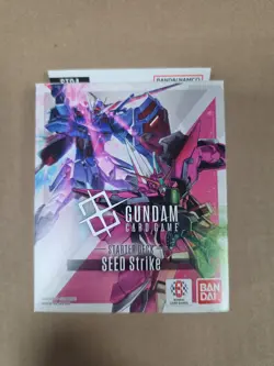BANDAI Gundam Card Game Seed Strike Starter Deck ST04 TCG English Sealed - Image 1