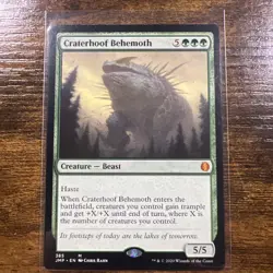 MTG Magic the Gathering Craterhoof Behemoth Jumpstart (#385) NM - Image 1