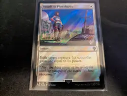 MTG Magic the Gathering SURGE FOIL Swords to Plowshares FIC! - Image 1