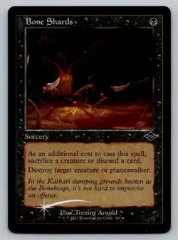 Bone Shards (Retro Frame) 395 Modern Horizons 2 Magic: The Gathering Foil LP - Image 1