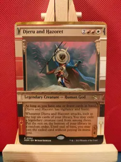 Djeru and Hazoret (Showcase) - March of the Machine - Rare - NM - MTG - Image 1