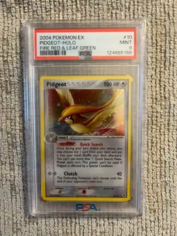 Pidgeot 2004 Pokemon Fire Red Leaf Green Holo PSA 9 Mint - Image 1