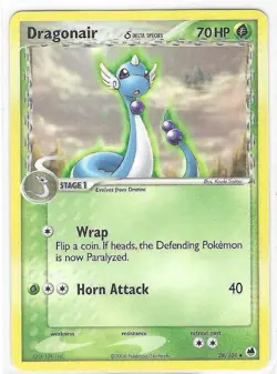 Dragonair (Delta Species) 28/101 Pokemon Dragon Frontiers Uncommon - NM - Image 1