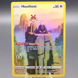 Hoothoot TG12/TG30 Ultra Rare SWSH10: Astral Radiance Trainer Gallery Pokemon TC - Image 1
