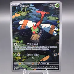 Yanma - 183/182 Illustration Rare SV10: Destined Rivals Pokemon TCG NM - Image 1